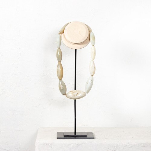 Natural Agate Bead Strand
